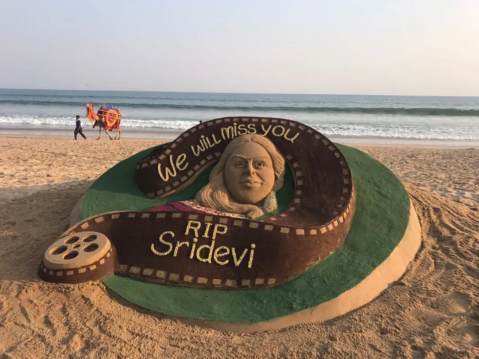  Sandy tribute to Bollywood diva Sridevi from Odisha