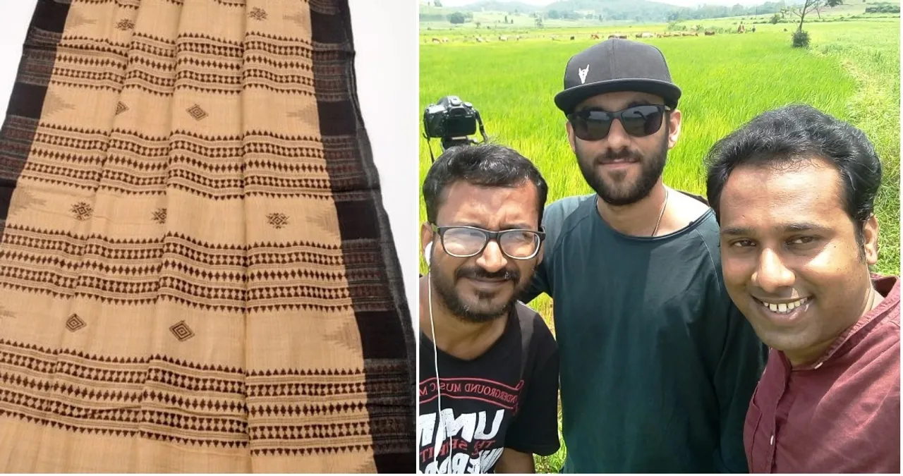  Left to right: Vinayak Dasgupta (sound recordist and editor), Vishal Bawa (cinematographer and colourist) and Biswanath Rath (writer-director) 