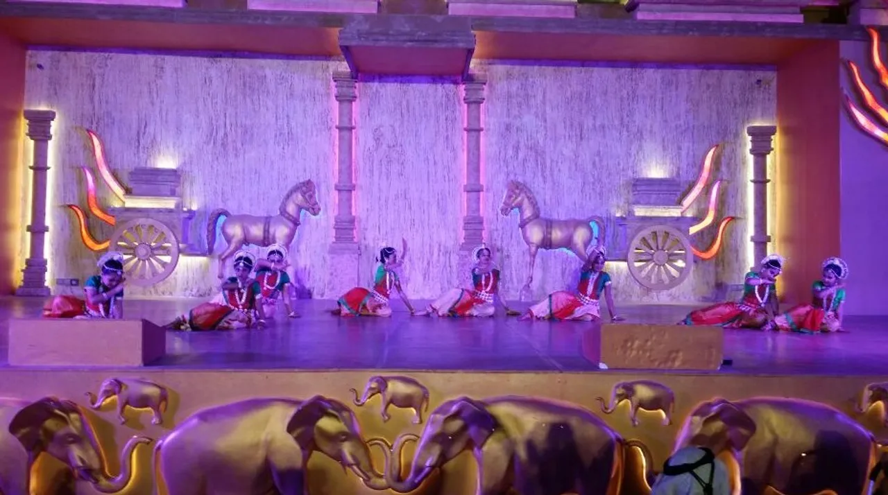  Dubai's Global Village reverberates with Odissi