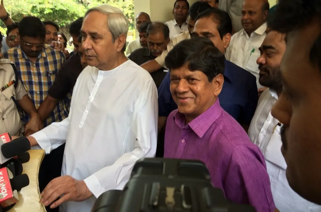  Ama Odisha Party chief Soumya Ranjan Patnaik joins BJD