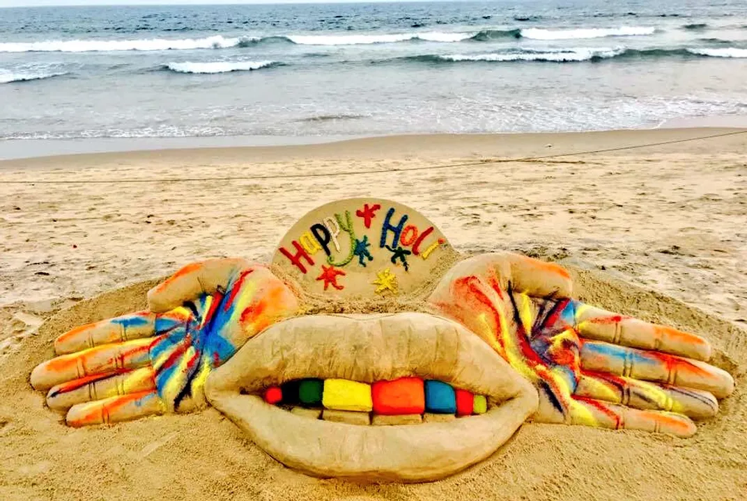  Pic courtesy: Twitter/Sudarsan Pattnaik
‏
 