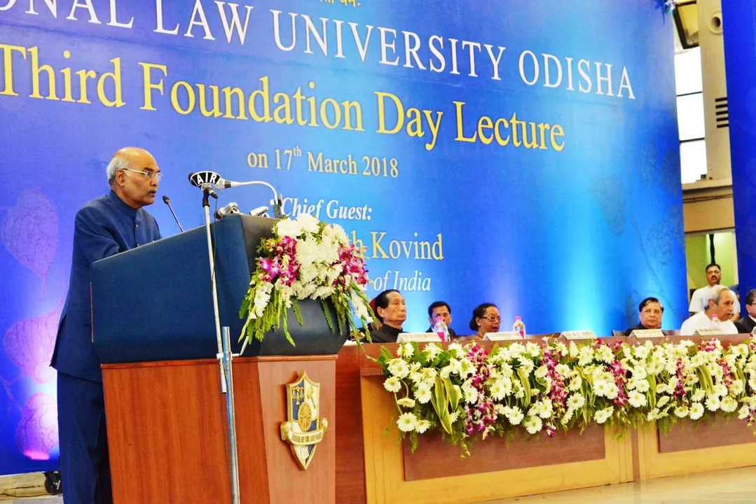  Odisha: Be a voice for the voiceless, says Prez at NLU Foundation Day