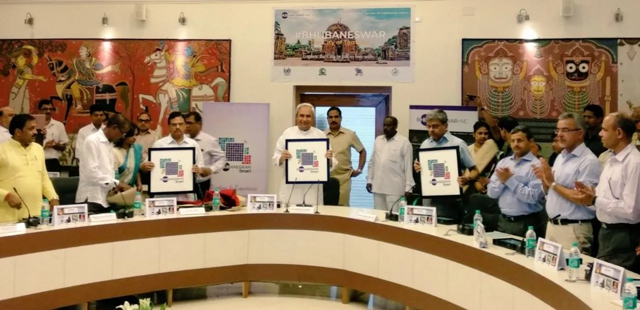  Odisha CM unveils Bhubaneswar Smart City logo, website, promo video