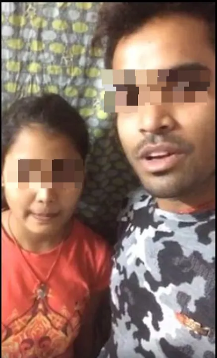  Minor girl of the runaway couple from Odisha turns up
