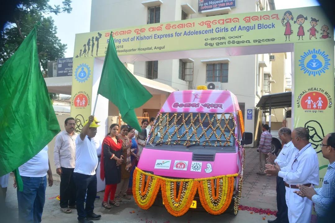  Kishori Express for adolescent girls launched in Odisha
