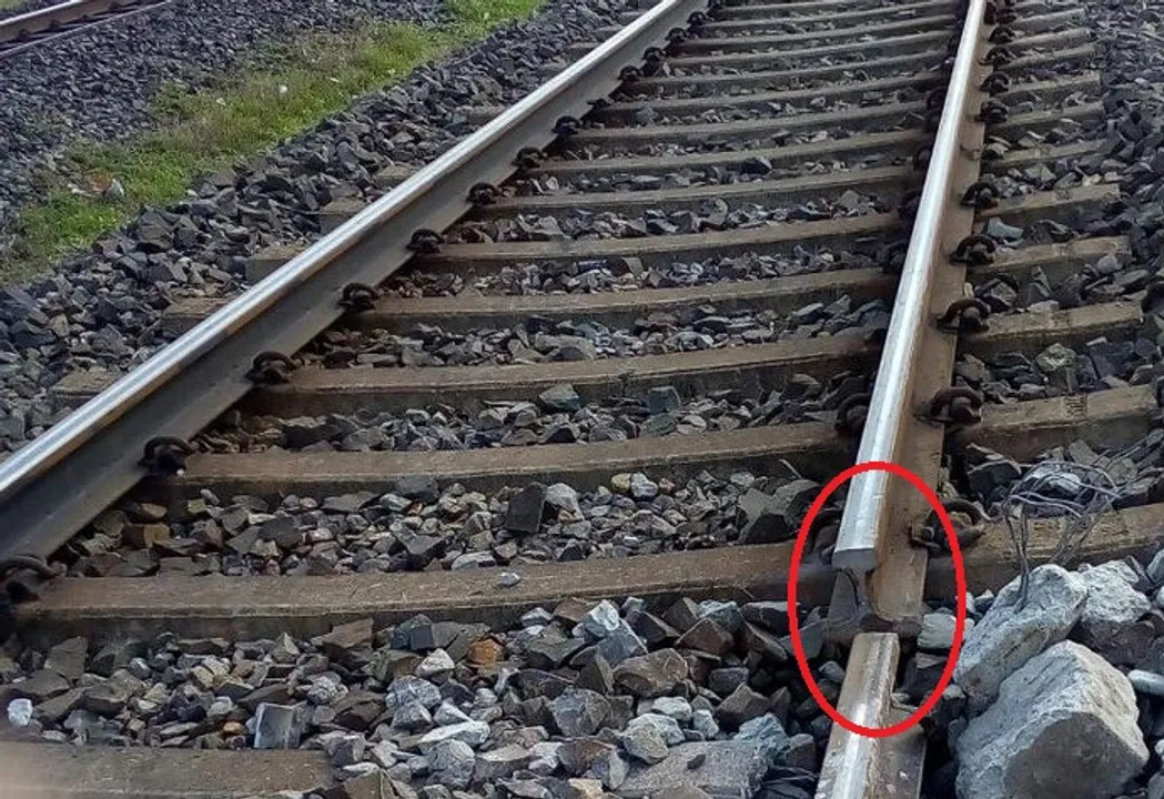  Narrow escape for passengers: Crack detected on railway track in Odisha