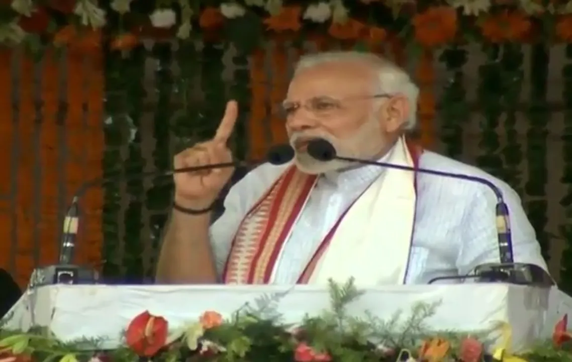  Opposition leaders coming together to save themselves: Modi