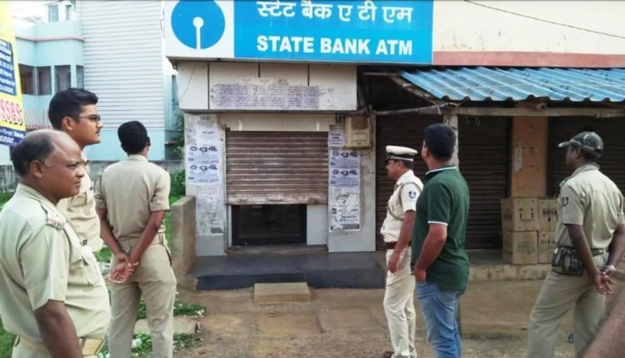 Rs 30 lakh looted from 2 ATMs in Odisha's Balasore