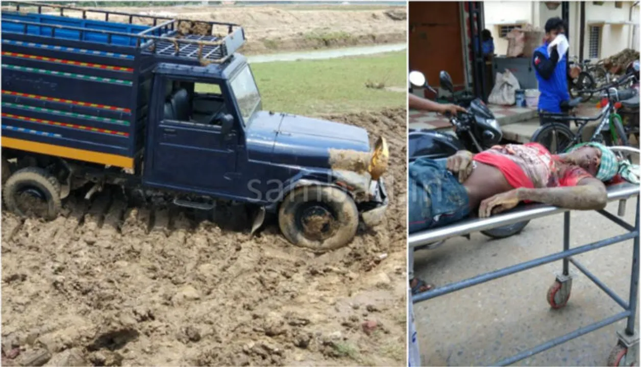  2 labourers killed, 5 injured as pickup van turns turtle in Odisha's Balasore