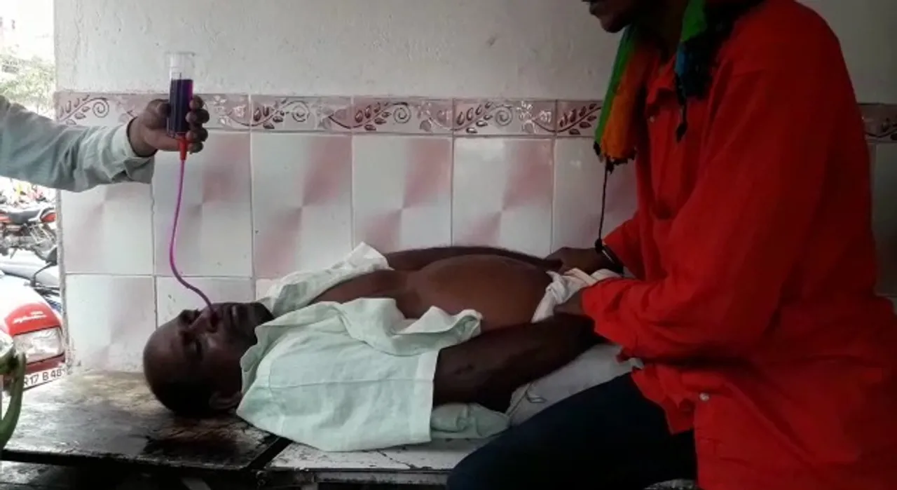  Odisha farmer consumes poison near Bargarh Collector's office