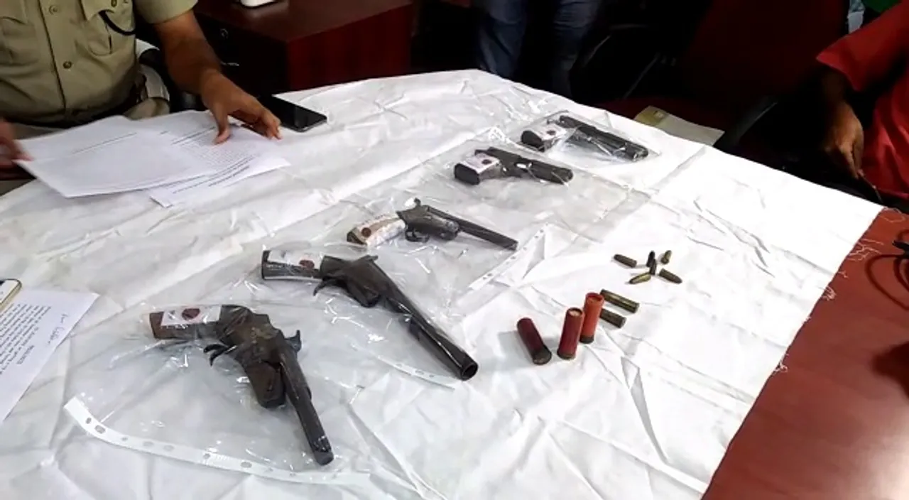  Illegal arms racket busted in Odisha's Sambalpur, one arrested