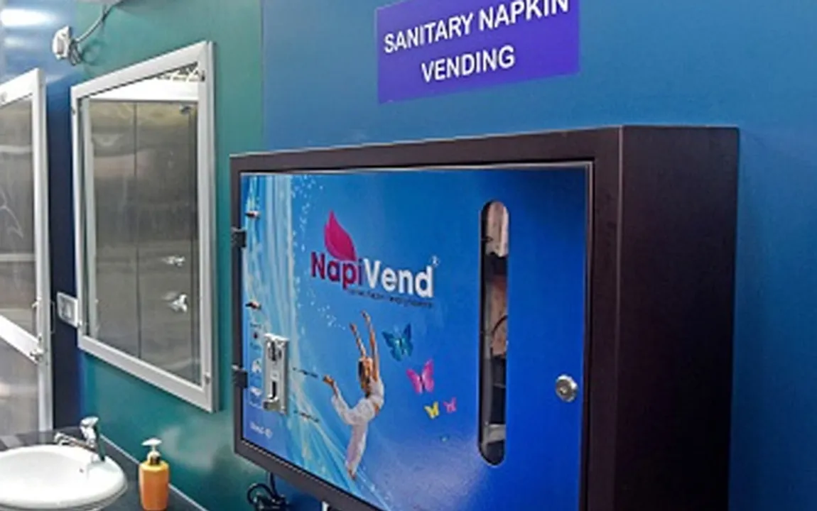  Hirakhand Express gets sanitary pad dispenser, first train under ECoR
