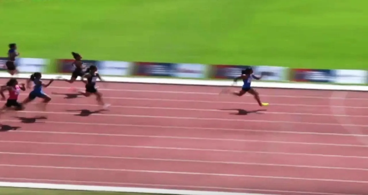  Odisha's Dutee Chand sets national record in women's 100m
