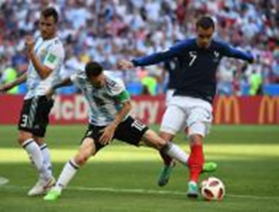  FIFA World Cup: France in quarters, pip Argentina 4-3