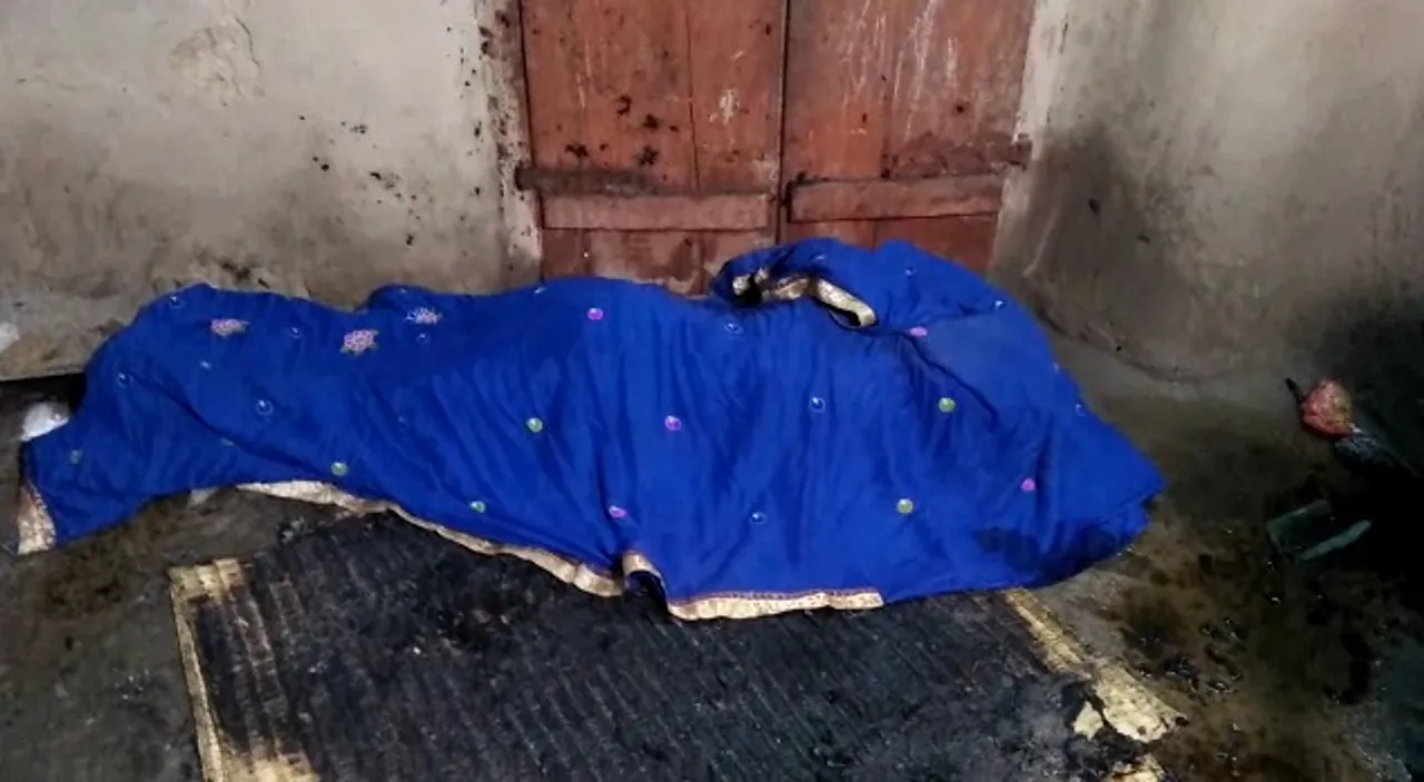  Charred body of newly-wed woman, baby found in Odisha; hubby detained