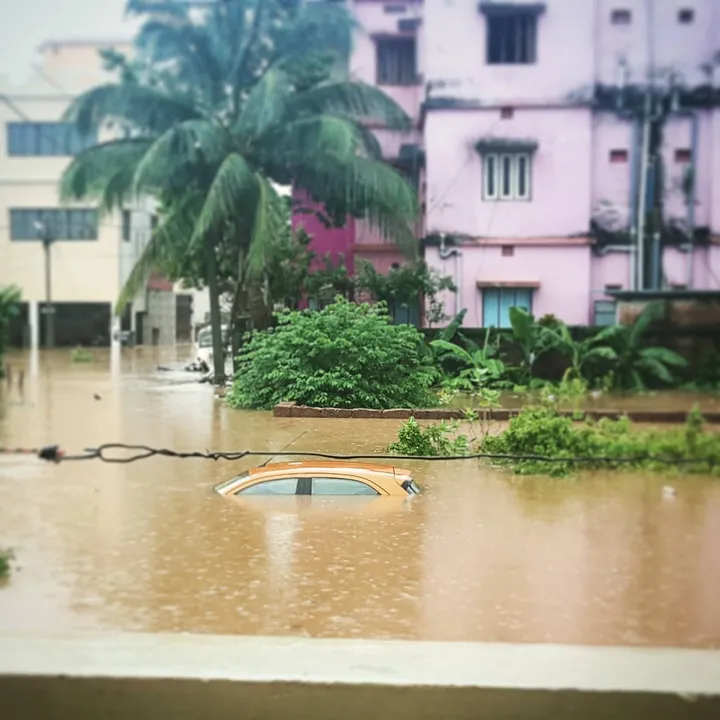  Heavy shower lashes Odisha, Puri records highest rainfall
