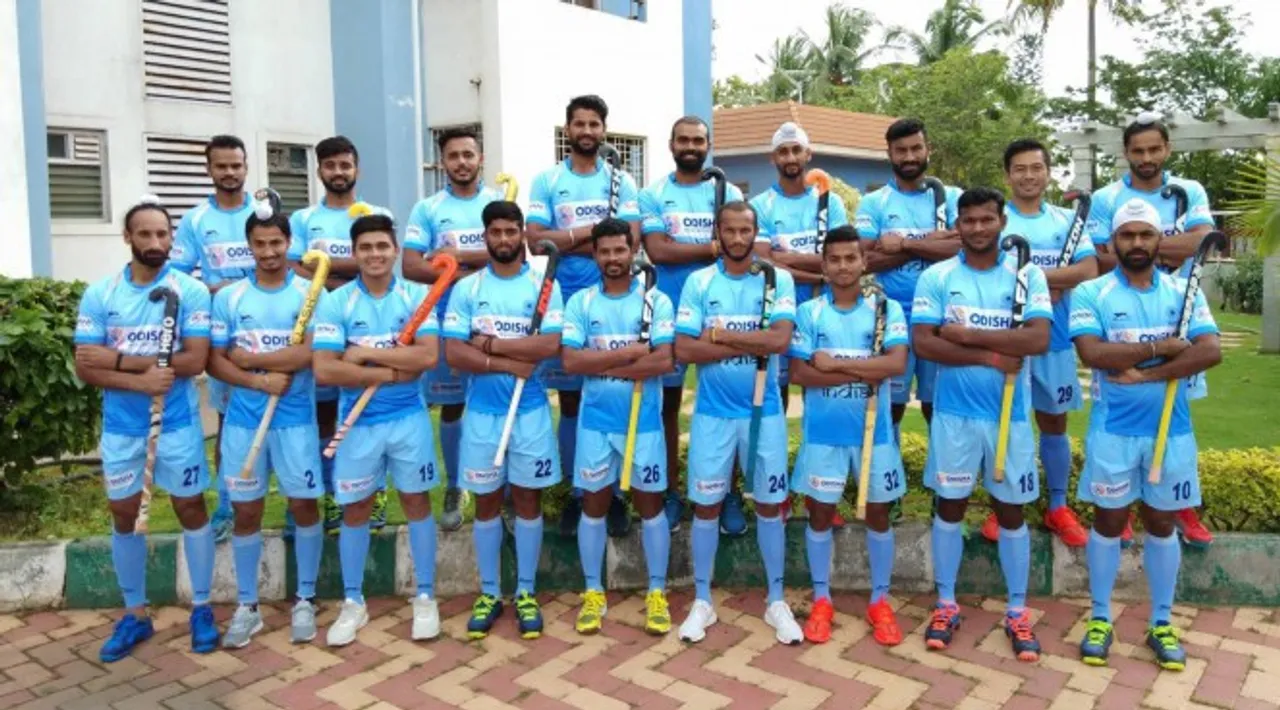  Birendra Lakra (fifth from Right in front line) and Amit Rohidas (second from Right in front line) in the team announced by Hockey India on Monday. 