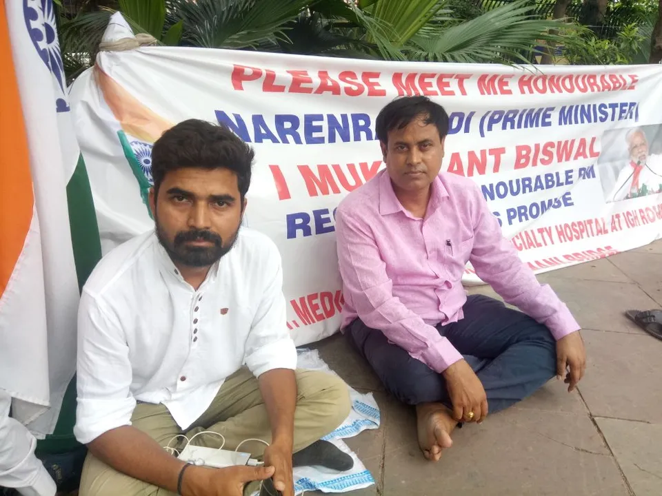  Odisha youth on dharna in Delhi picked up by police