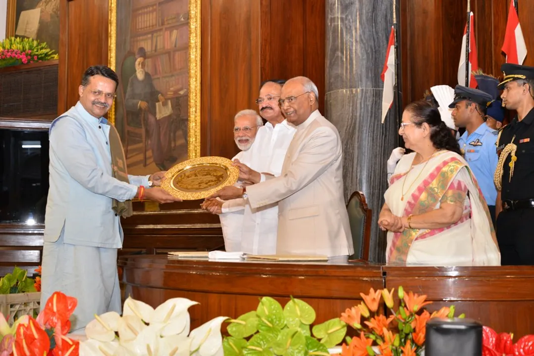  Odisha: BJD MP Mahatab honoured with Outstanding Parliamentarian Award