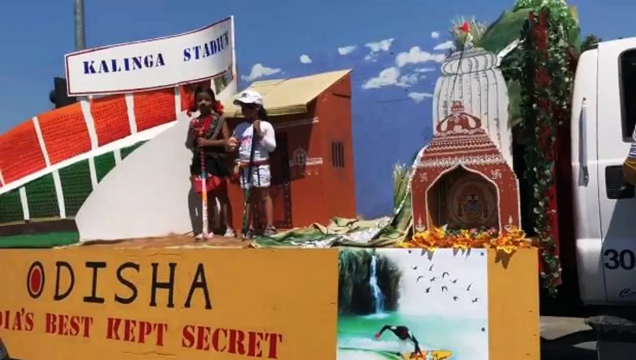  Odisha float wins first prize at 'India Day Parade' in California