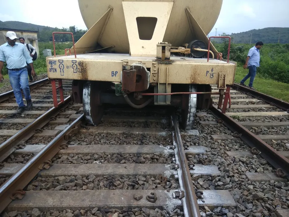  Goods train derails in Odisha, train services affected