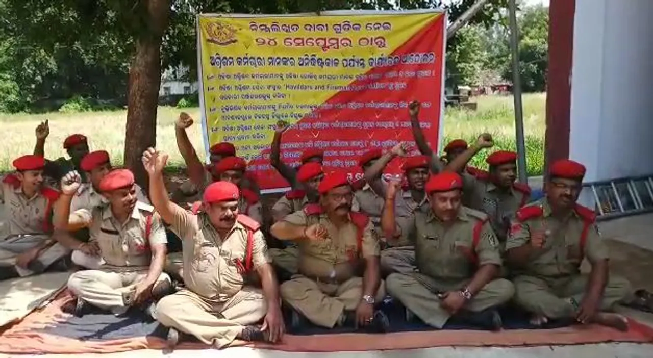  Odisha Fire personnel launch cease-work strike, service likely to be hit