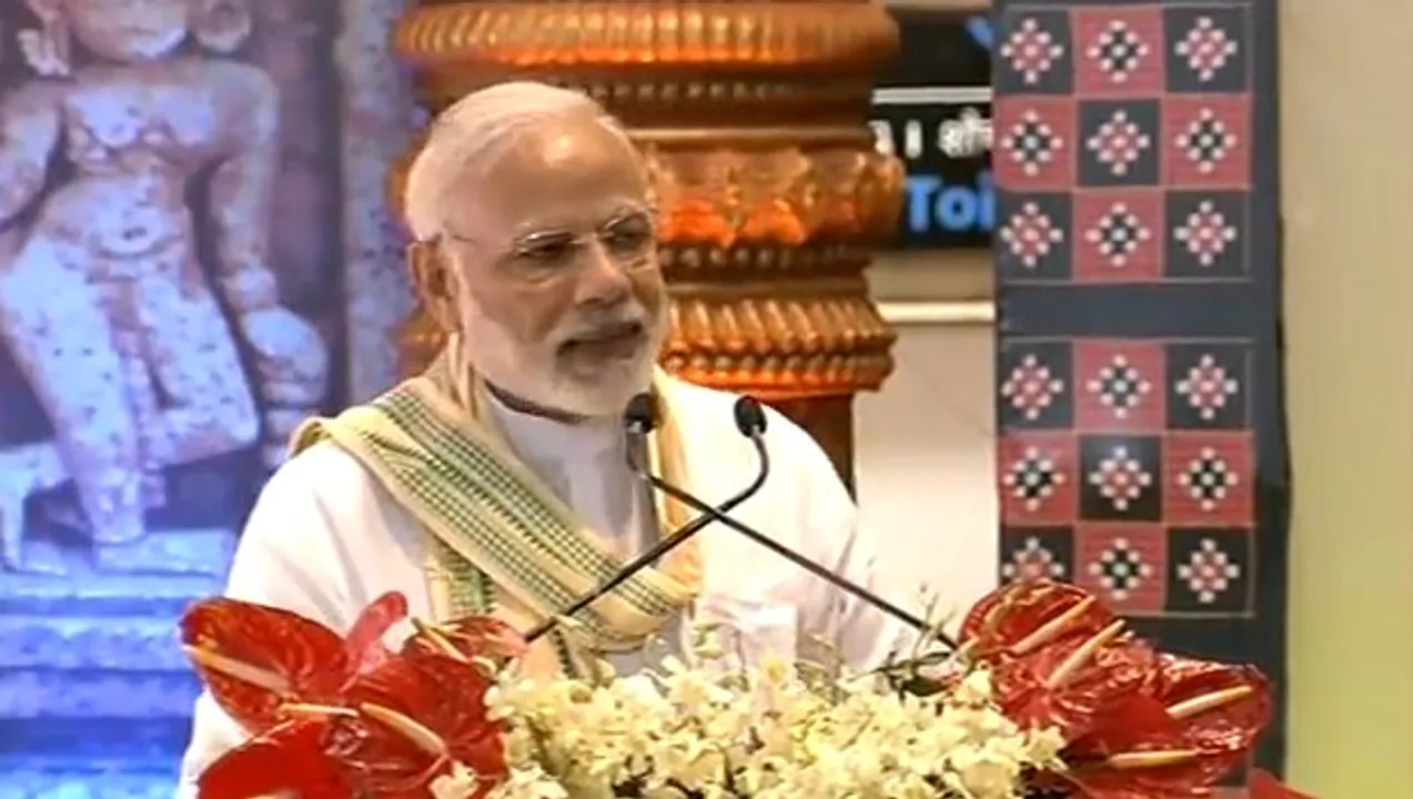  Modi takes dig at Naveen; criticizes Odisha Govt over Ayushman, Rs 1 kg rice schemes  