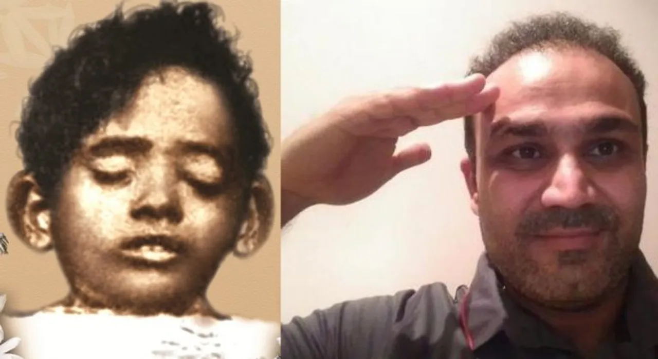  Virender Sehwag pays tribute to youngest freedom fighter Baji Rout