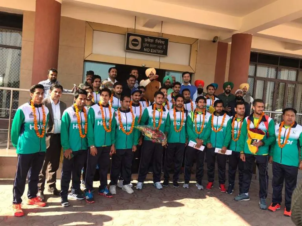  “Kalinga Stadium is lucky for us”: Pakistan team arrives in Odisha capital for Hockey WC