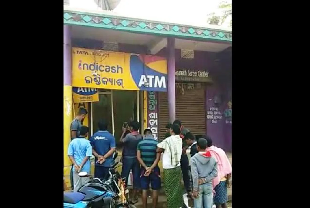  Looted ATM recovered from canal on Bhubaneswar outskirts