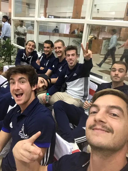  French team arrives in Bhubaneswar for Hockey World Cup