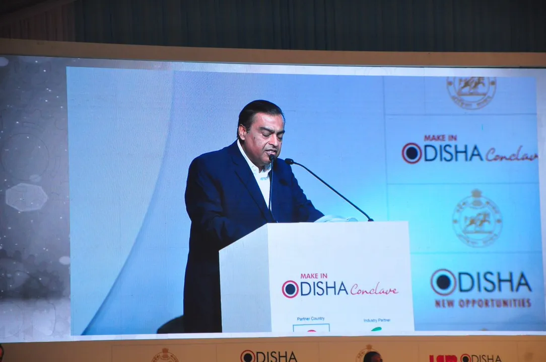  Make In Odisha Conclave: Mukesh Ambani recalls father’s association with Biju Babu