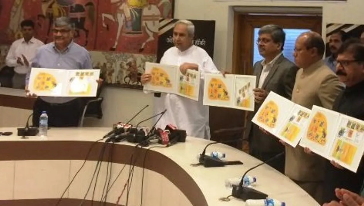  Odisha CM releases postage stamps to commemorate Hockey World Cup