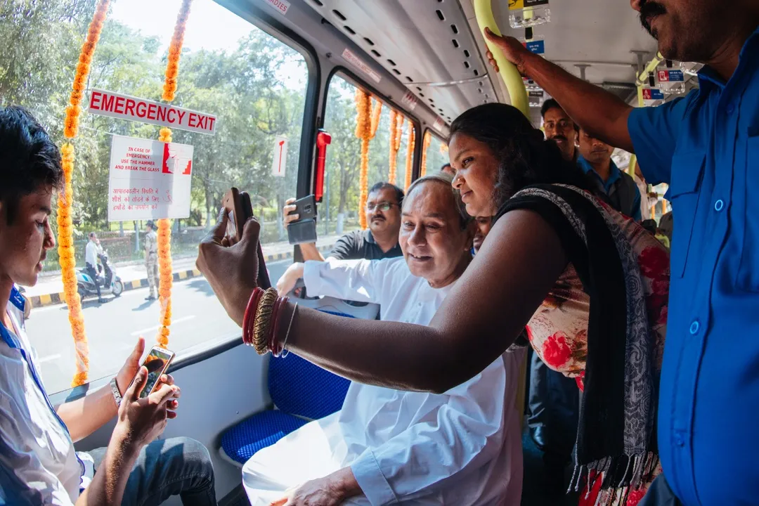  Watch Video: Odisha CM embarks on ‘Mo bus’ to reach workplace