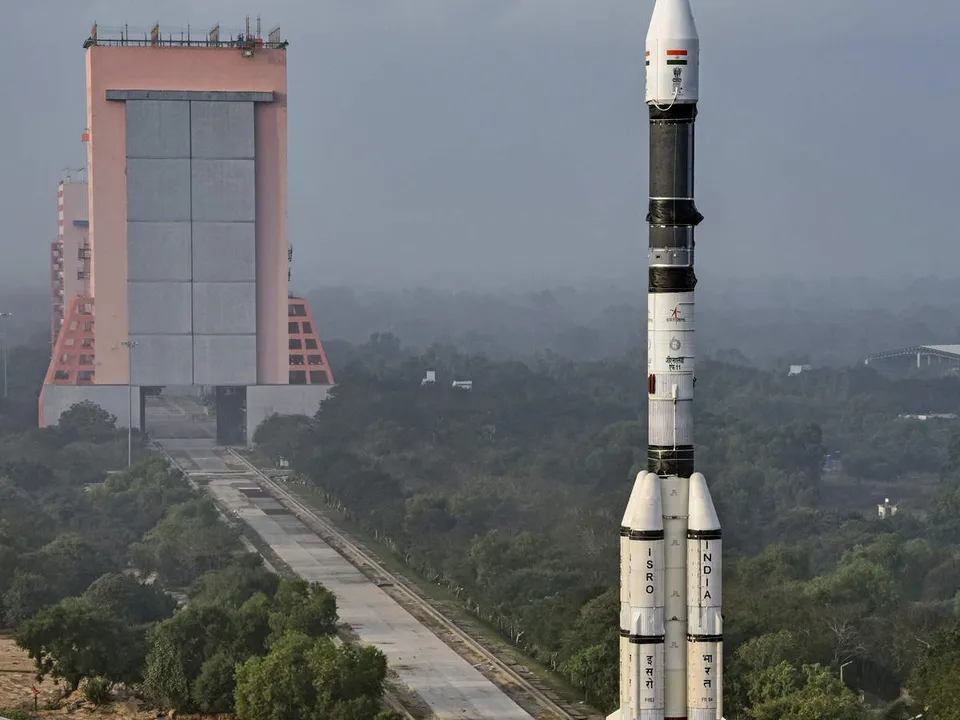  Indian rocket lifts-off with military satellite for IAF