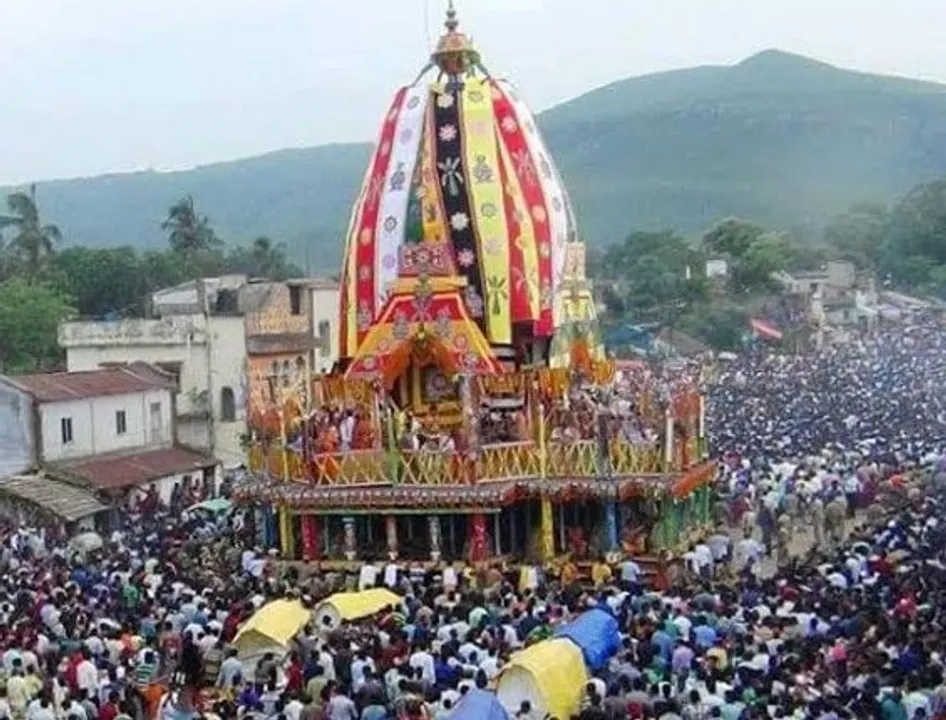  Lord Baladevjew’s chariot in Keonjhar tallest in world