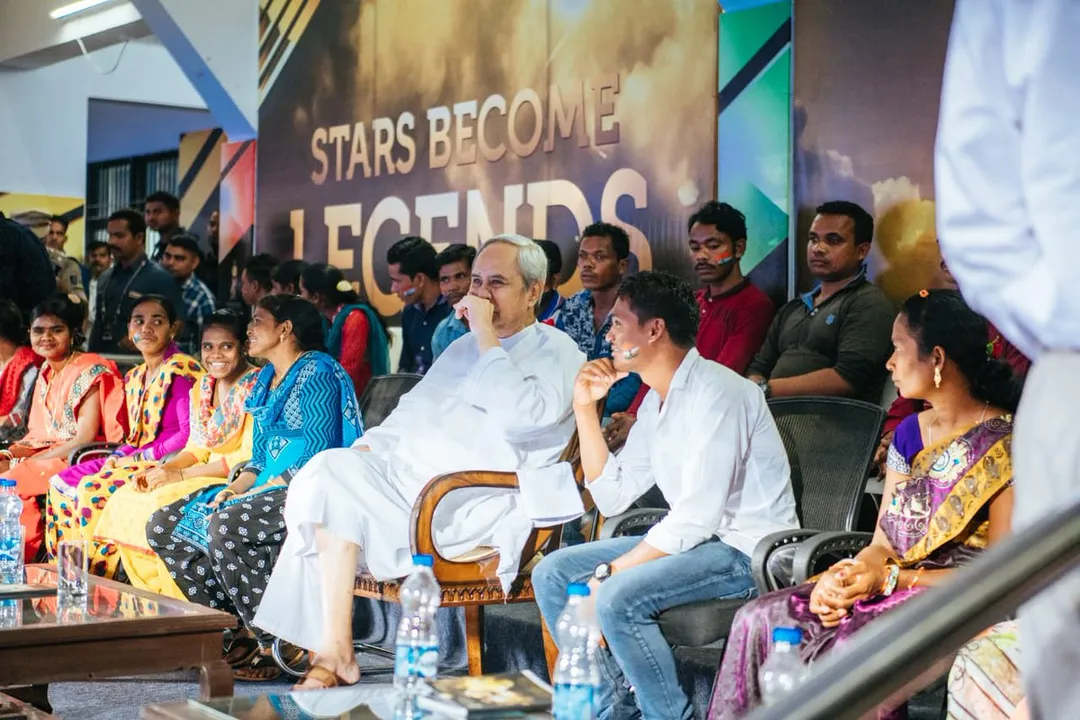 Surrendered Maoists enjoy hockey in Odisha