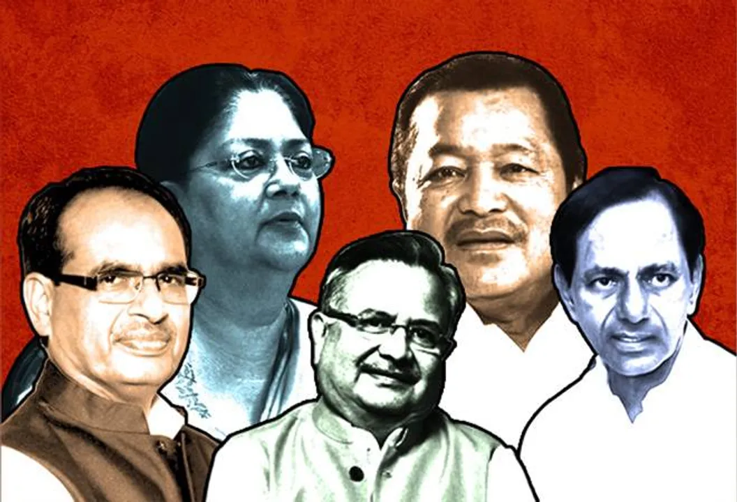  Assembly Election Results: Congress leads in 3 BJP-ruled states