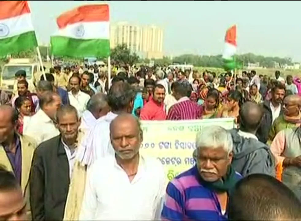  Farmers to submit Memo to PM Modi during Odisha visit