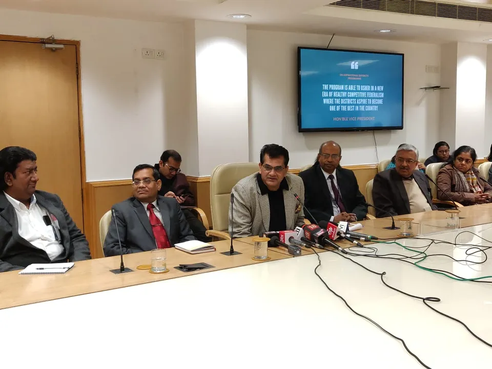  Two dists of Odisha among India's top 5 improved ones