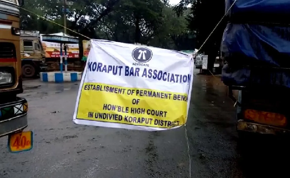  Odisha HC bench demand: Lawyers observe bandh in undivided Koraput