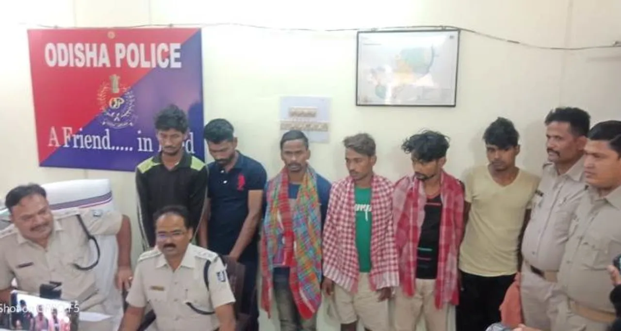  Dacoity gang busted in Odisha's Jajpur ; 6 held   
