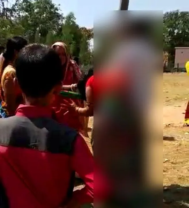  Married woman, youth tied to pole, beaten up in public over illicit affair  
