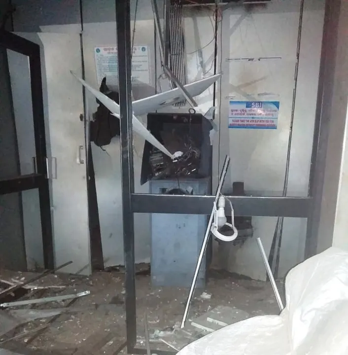  Loot: Miscreants bomb ATM in Odisha's Bhadrak