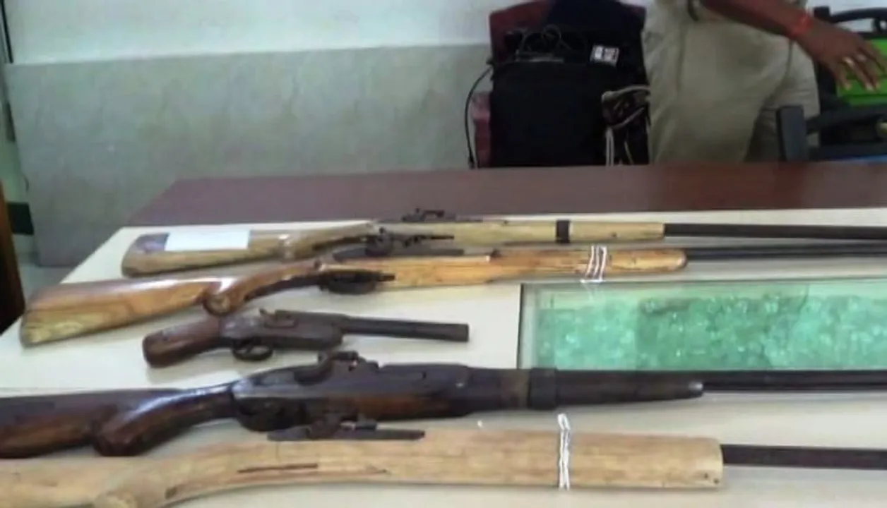  Illegal gun manufacturing unit busted in Nayagarh; 1 held