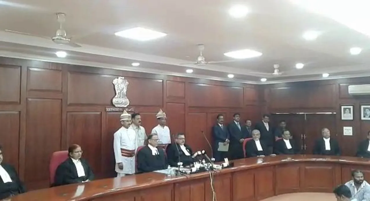  Justice Pramath Patnaik takes oath as Odisha HC Judge