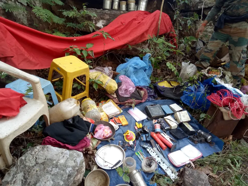  Maoist camp busted in Odisha's Nuapada, explosives seized