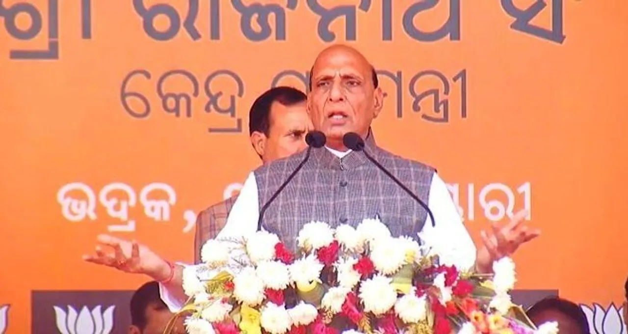  Rajnath Singh to tour Odisha yet again, ahead of elections