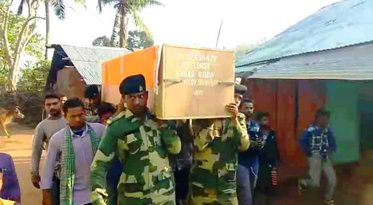  Tension grips Odisha village over BSF Jawan’s death in Bengal