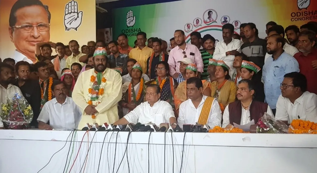  Former MLA Nabin Nanda joins Congress